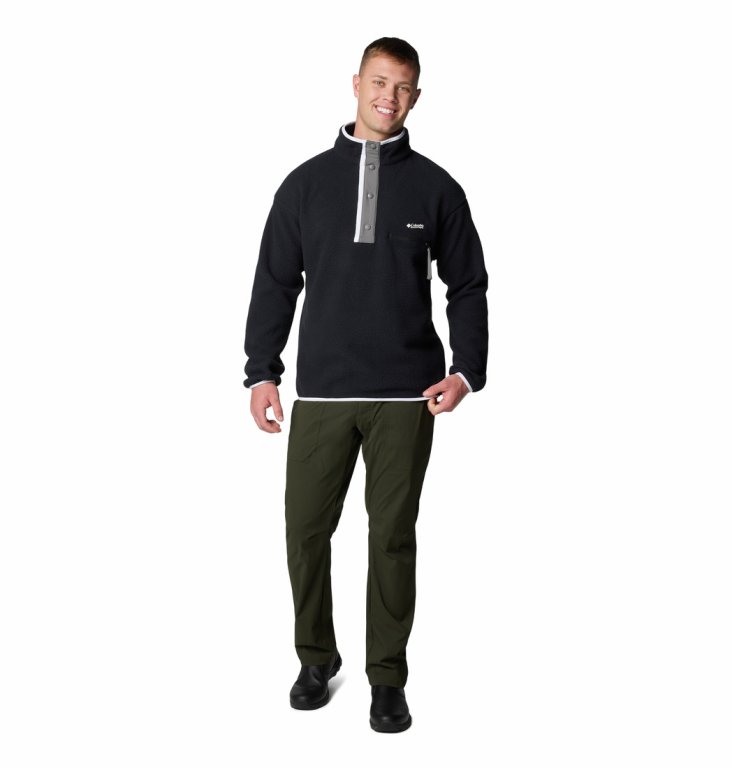 Кофта Columbia Helvetia™ II Half Snap Fleece M - чорний