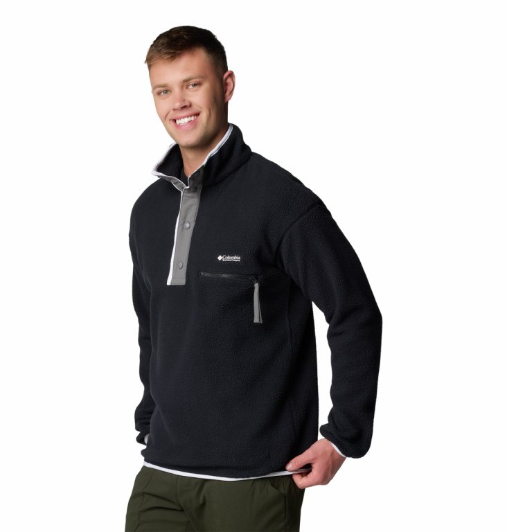 Кофта Columbia Helvetia™ II Half Snap Fleece M - чорний