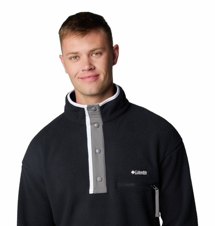 Кофта Columbia Helvetia™ II Half Snap Fleece M - чорний
