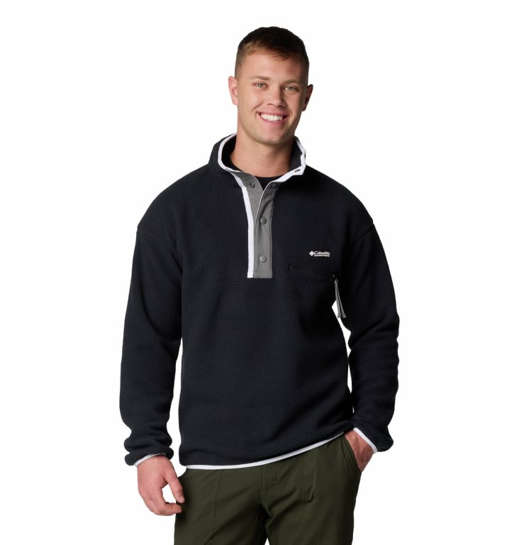 Кофта Columbia Helvetia™ II Half Snap Fleece M - чорний