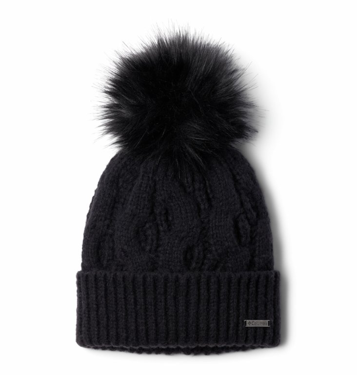 Шапка Columbia Boundless Days™ Cable Knitted Pom Beanie W - чорний