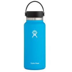 Термопляшка Hydro Flask 32oz Wide Mouth 2.0 - синя