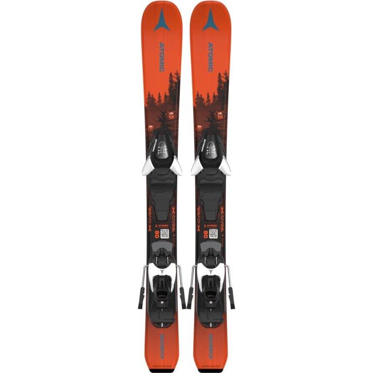 Lyže Atomic Maverick Jr 70-90 + C 5 GW J - oranžová