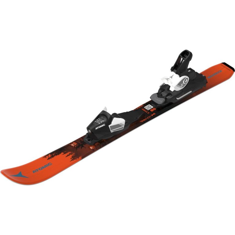 Lyže Atomic Maverick Jr 70-90 + C 5 GW J - oranžová