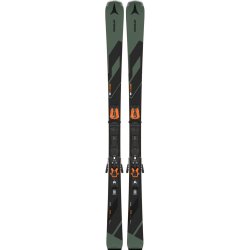 Lyže Atomic Redster Q6 + Mi 12 GW - zelená/černá