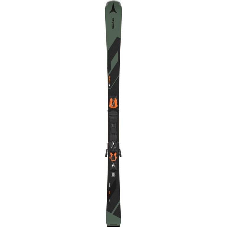 Lyže Atomic Redster Q6 + Mi 12 GW - zelená/černá