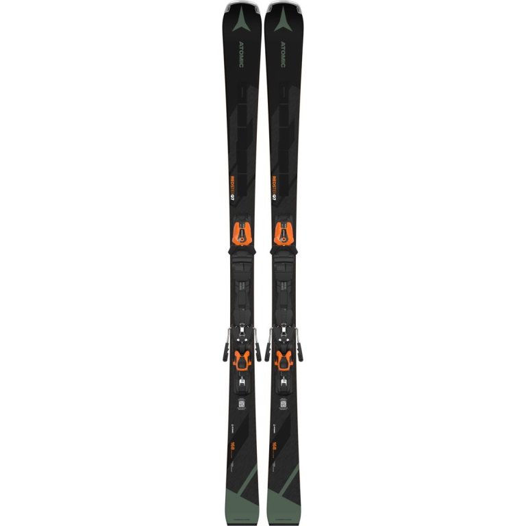 Lyže Atomic Redster Q7 RVSK C + MI 12 GW - černá/zelená