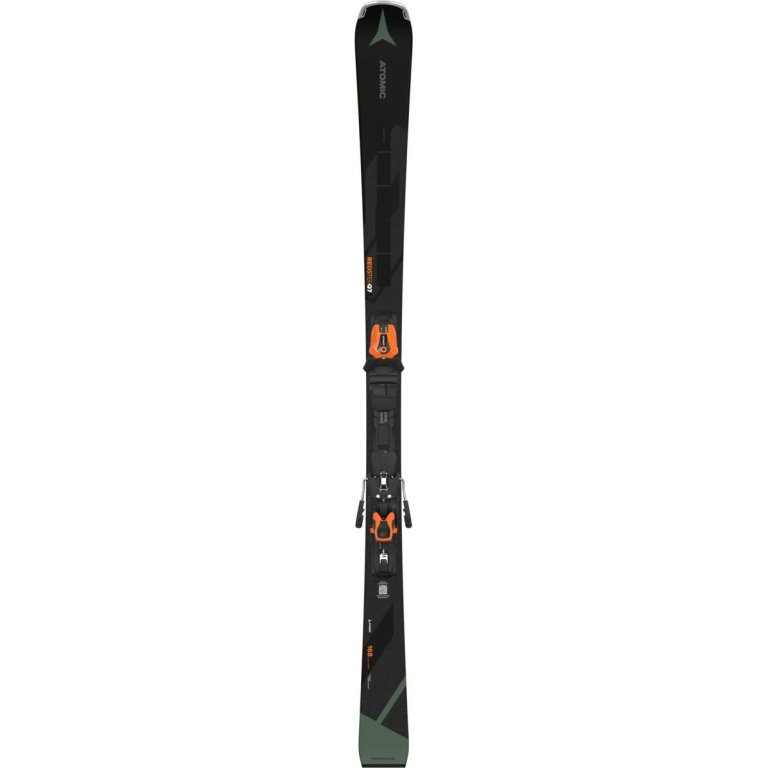 Lyže Atomic Redster Q7 RVSK C + MI 12 GW - černá/zelená