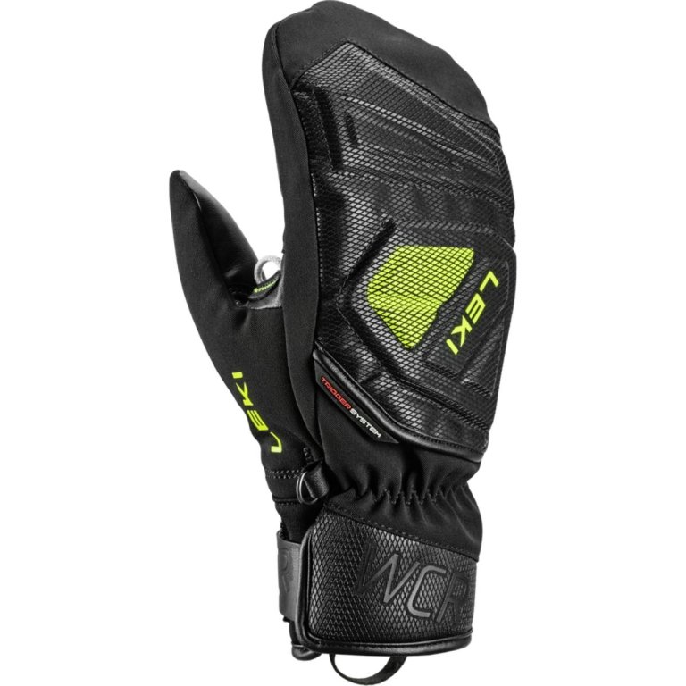 Рукавиці Leki WCR C-Tech 3D Mitt J - чорно/зелені