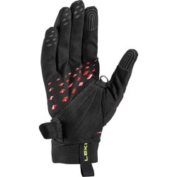 Рукавиці Leki Ultra Trail Storm Shark Gloves - чорно/червоно/жовті