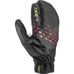 Рукавиці Leki Ultra Trail Storm Shark Gloves - чорно/червоно/жовті