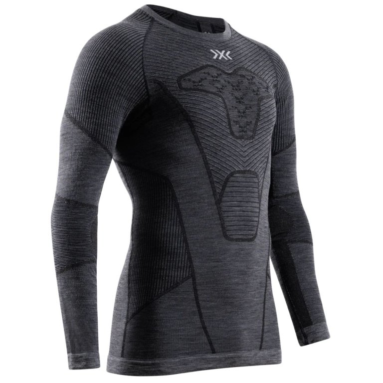 Футболка X-Bionic Symbio Merino Shirt LS M - сіра