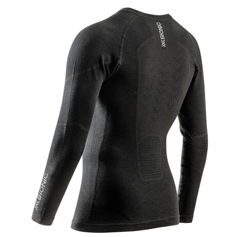 Футболка з мериноса X-Bionic Symbio LS M - чорна
