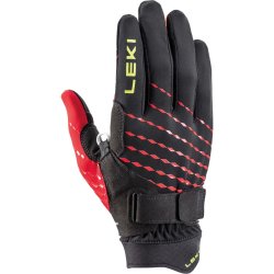 Рукавиці Leki Ultra Trail Breeze Shark Gloves - чорно/червоно/жовті