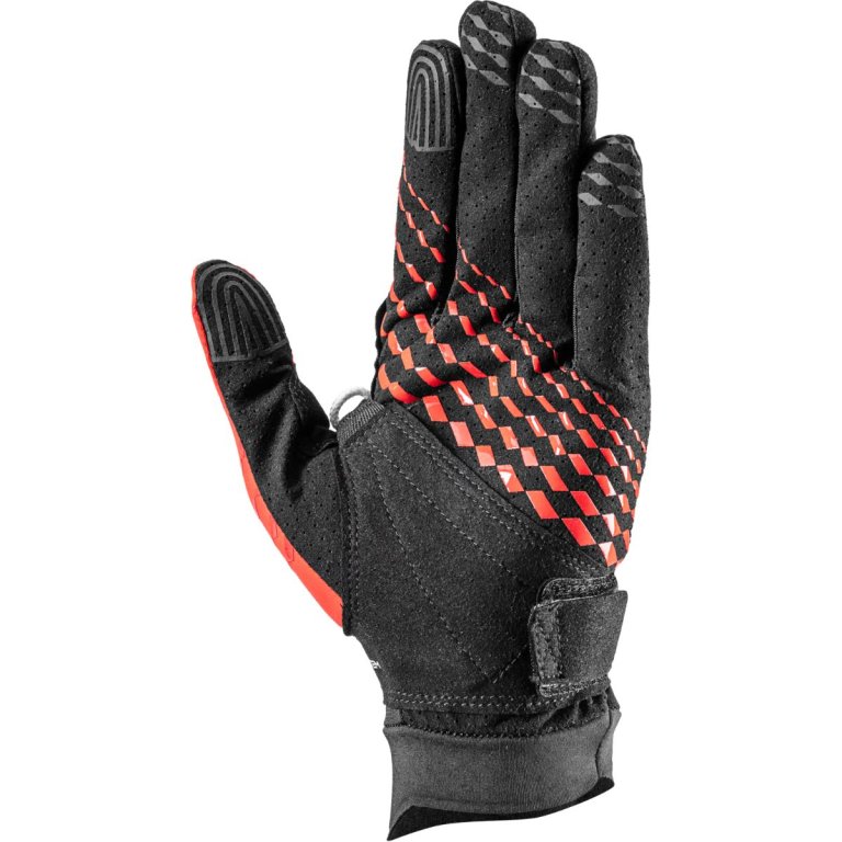 Рукавиці Leki Ultra Trail Breeze Shark Gloves - чорно/червоно/жовті