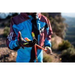 Рукавиці Leki Ultra Trail Breeze Shark Gloves - чорно/червоно/жовті