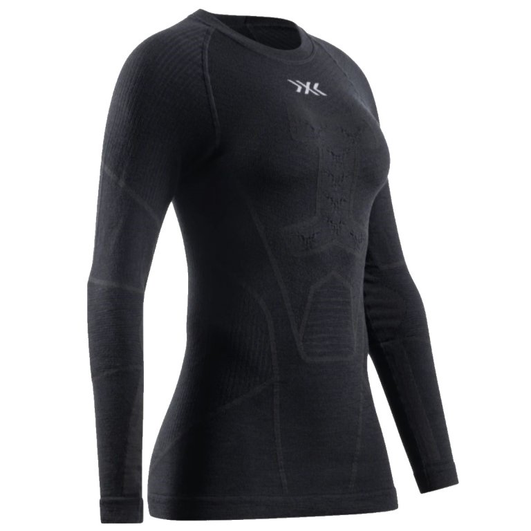 Футболка X-Bionic Symbio Merino Shirt LS W - чорна