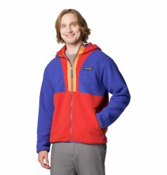 Світшот Columbia Backbowl™ II Remastered Full Zip Hoodie M - червоний/синій