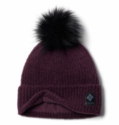 Шапка Columbia Winter Blur™ Pom Pom Beanie Uni - темно-фіолетовий