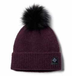 Шапка Columbia Winter Blur™ Pom Pom Beanie Uni - темно-фіолетовий