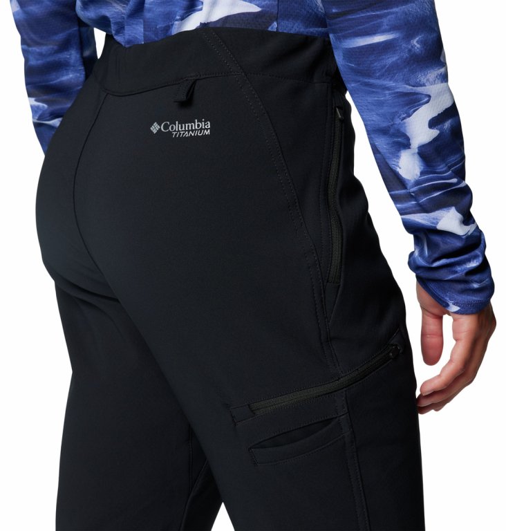 Штани Columbia Vast Canyon™ Omni-Heat™ Infinity Softshell W - чорні (стандартна довжина)