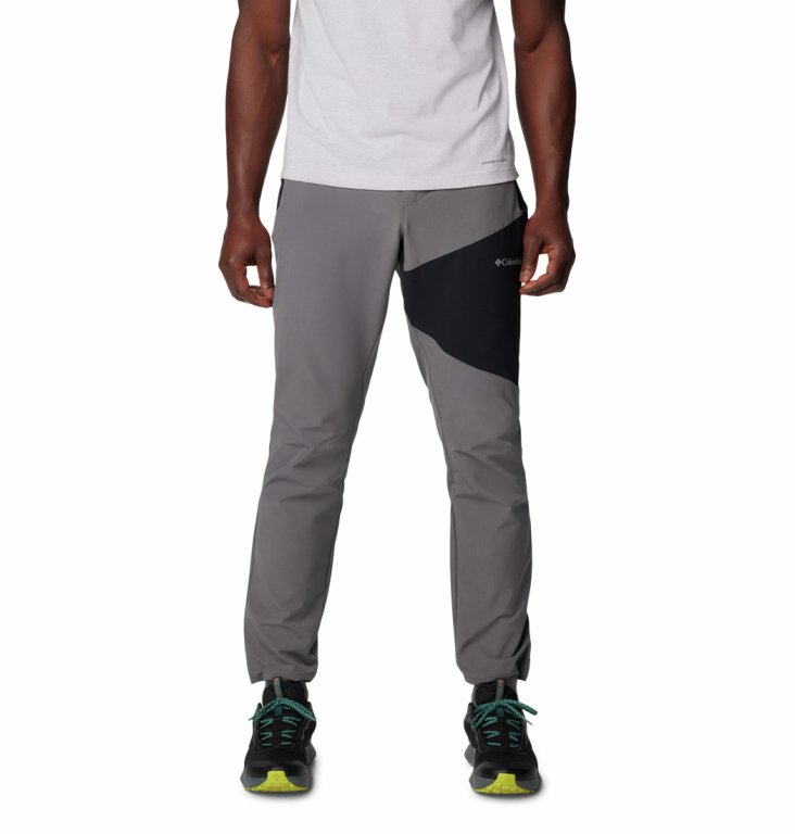 Штани Columbia Tech™ Softshell Pant M - сірий/чорний (стандартна довжина)