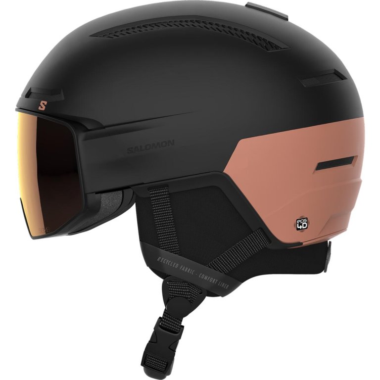 Гірськолижний шолом Salomon Driver Pro Sigma - чорно/рожевий