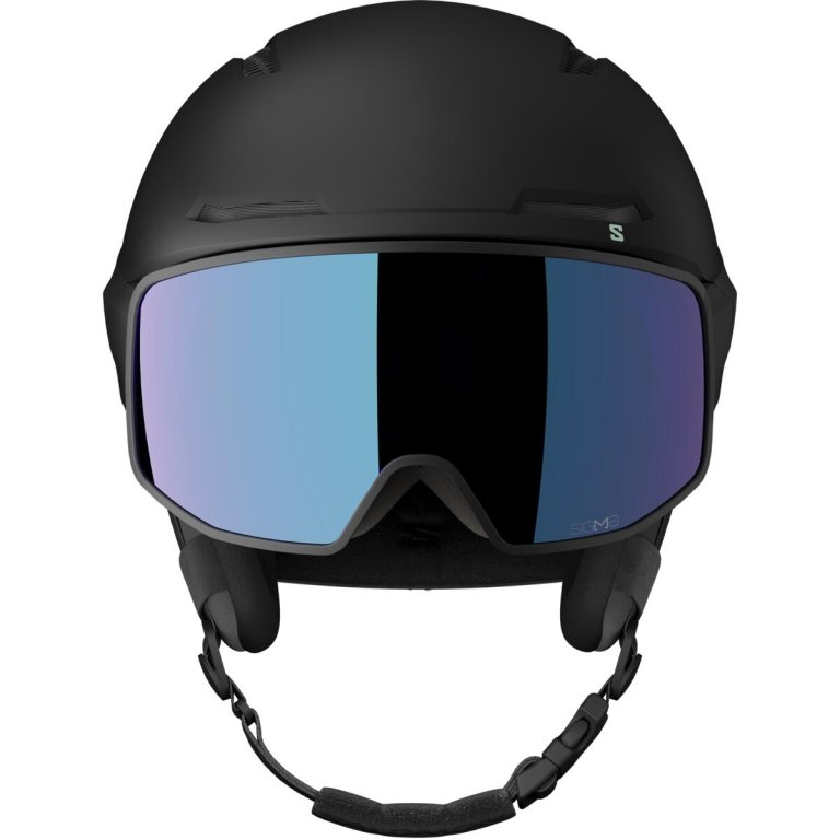 Гірськолижний шолом Salomon Driver Pro Sigma Mips - чорно/зелений