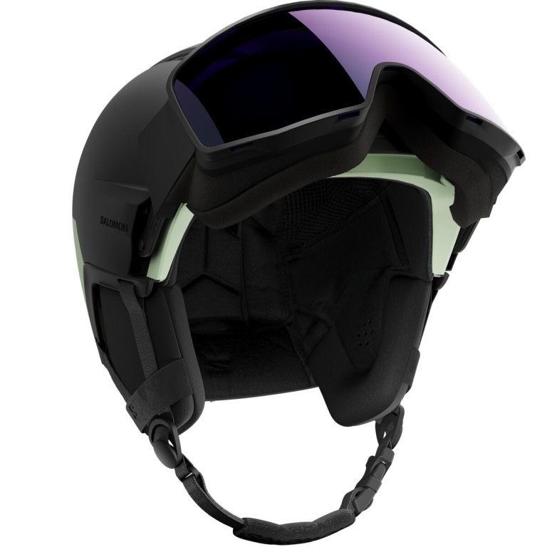 Гірськолижний шолом Salomon Driver Pro Sigma Mips - чорно/зелений