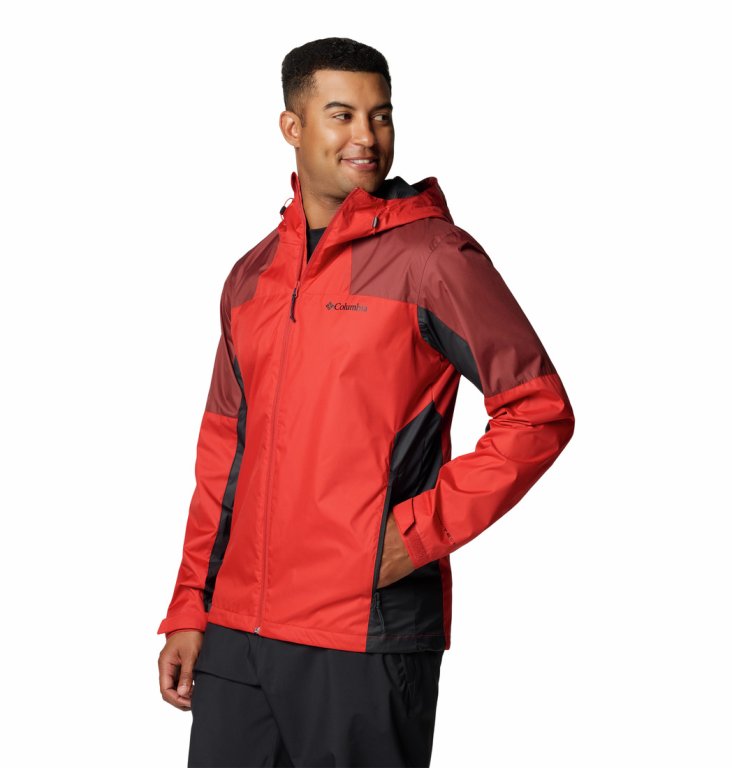 Куртка Columbia Inner Limits™ III Jacket M - червоний/чорний
