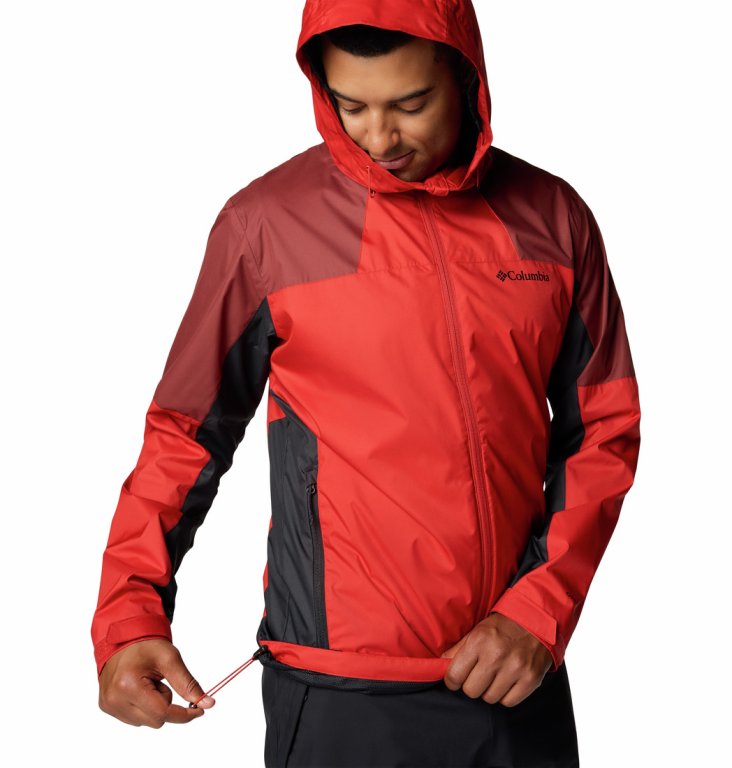 Куртка Columbia Inner Limits™ III Jacket M - червоний/чорний