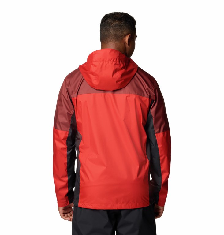 Куртка Columbia Inner Limits™ III Jacket M - червоний/чорний