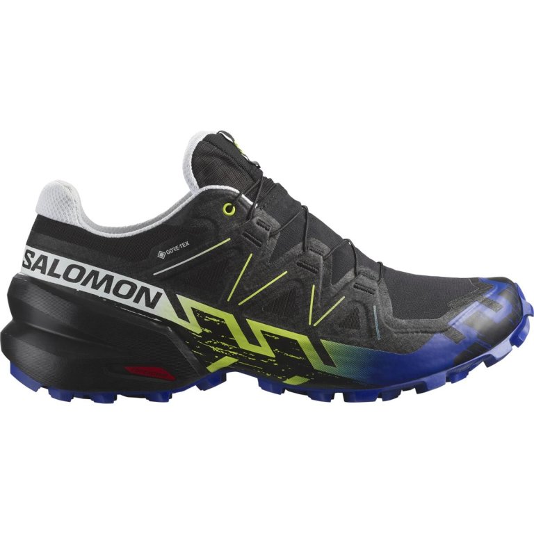 Взуття Salomon Speedcross 6 GTX M - чорний/синій/жовтий