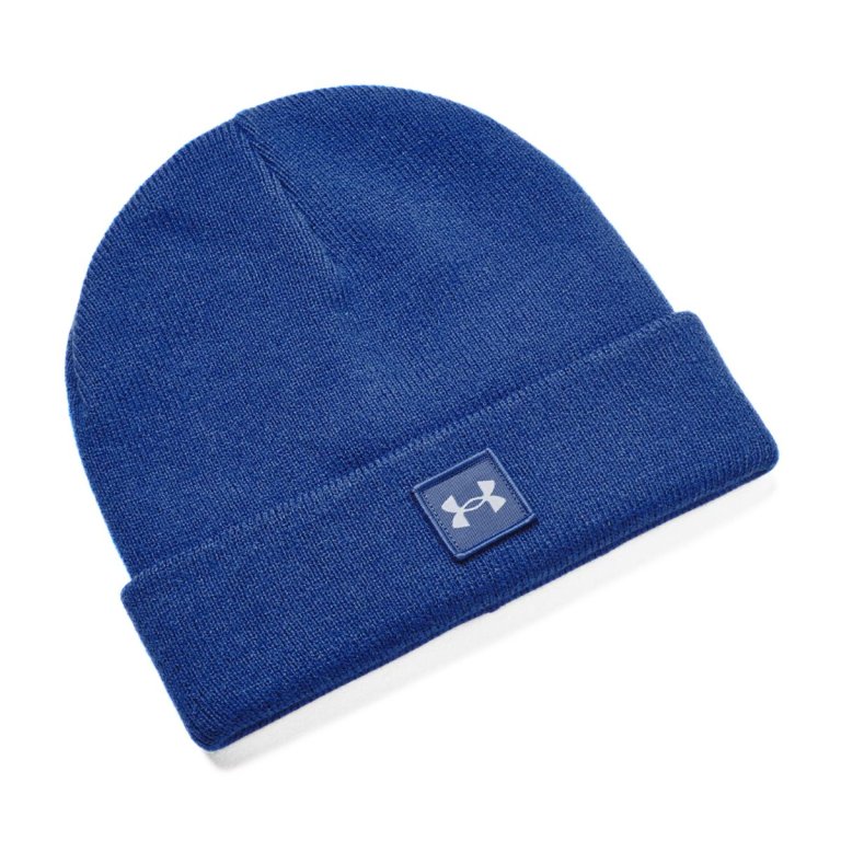Шапка Under Armour Halftime Beanie J - синя