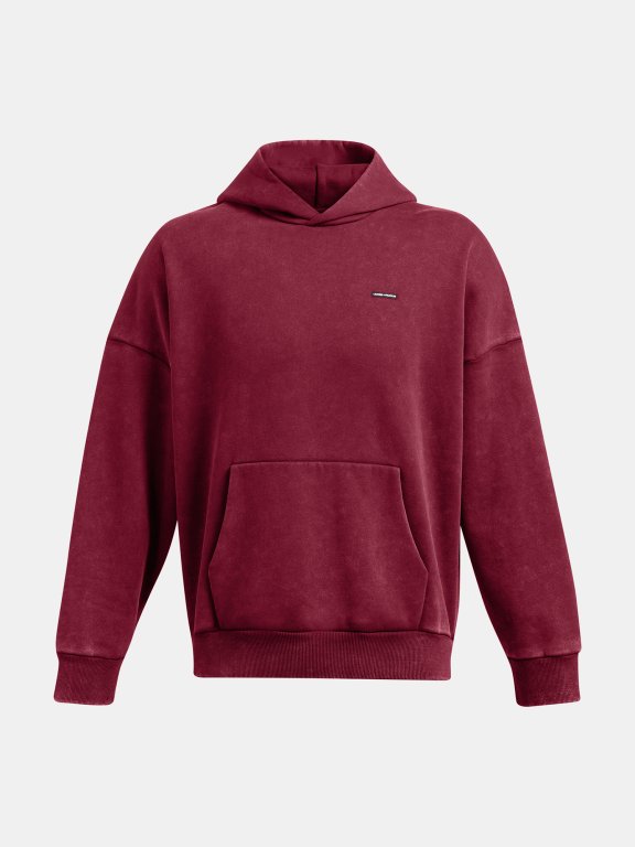 Худі Under Armour UA Icon HWT Flc Wash OS Hood M - червоний