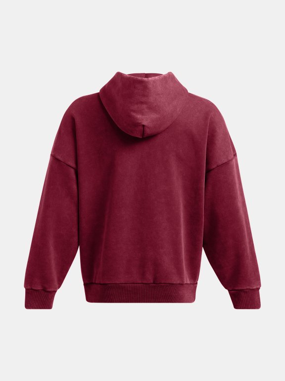 Худі Under Armour UA Icon HWT Flc Wash OS Hood M - червоний