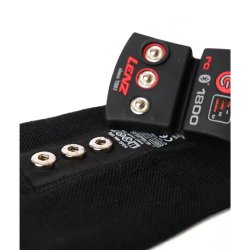 Ponožky Ski vyhřívané Lenz Heat Sock 6.1 Toe Cap Merino - černá (bez baterie)