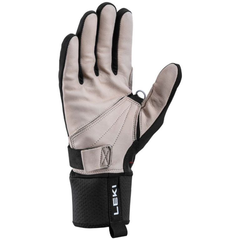 Рукавиці Leki PRC Premium Shark Gloves - чорно/бежеві