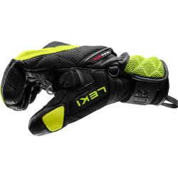 Рукавиці Leki WCR Venom 3D J - чорно/жовті