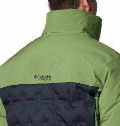 Куртка-пуховик Columbia Wild Card™ IV M - чорний/зелений