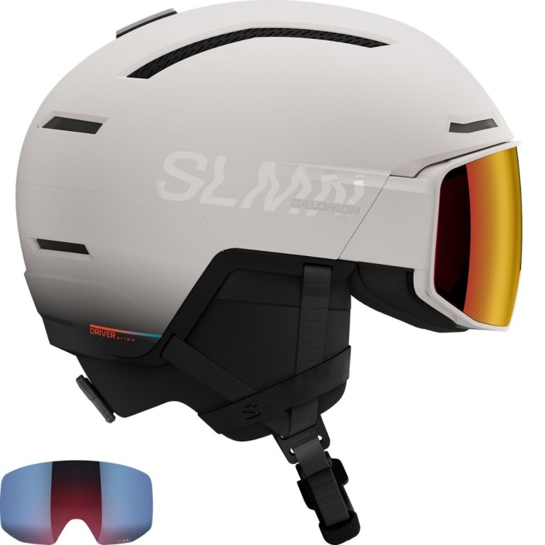 Шолом гірськолижний Salomon Driver Prime Sigma PL - сірий