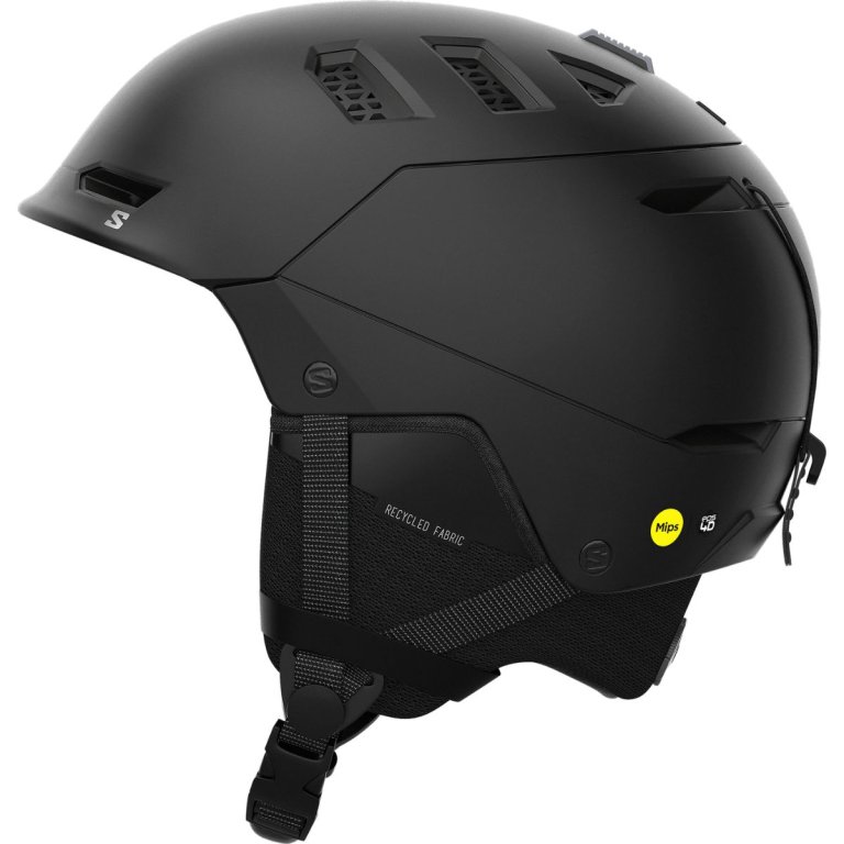 Гірськолижний шолом Salomon Husk Pro Mips - чорний