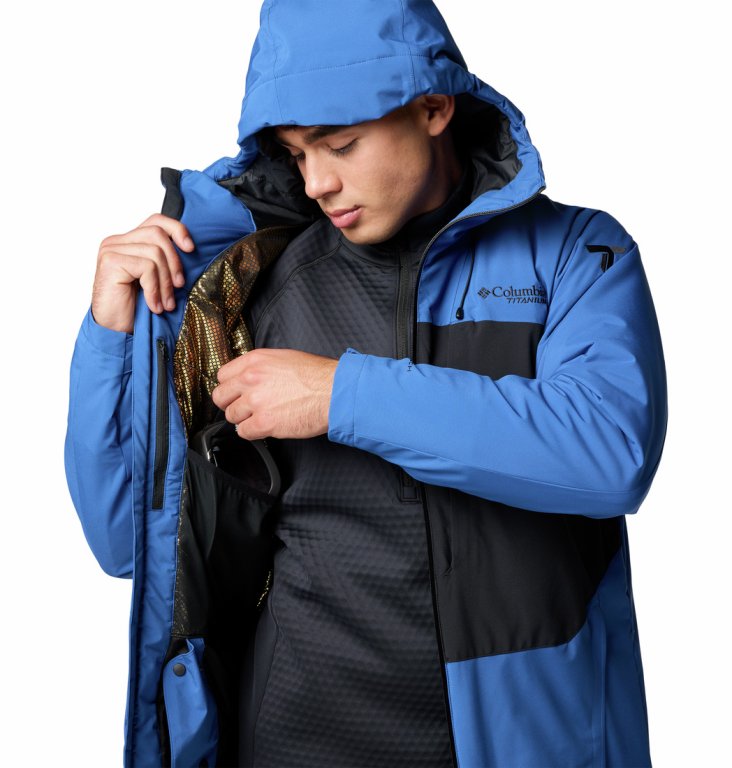 Куртка Columbia Winter District™ III Jacket M - синій/чорний