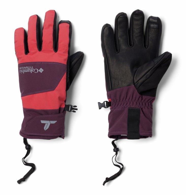 Рукавиці Columbia PowBound™ Glove W - рожевий/фіолетовий