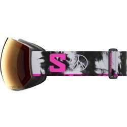 Гірськолижні окуляри Salomon Radium Pro Sigma Photo - чорно/рожеві