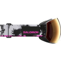 Гірськолижні окуляри Salomon Radium Pro Sigma Photo - чорно/рожеві