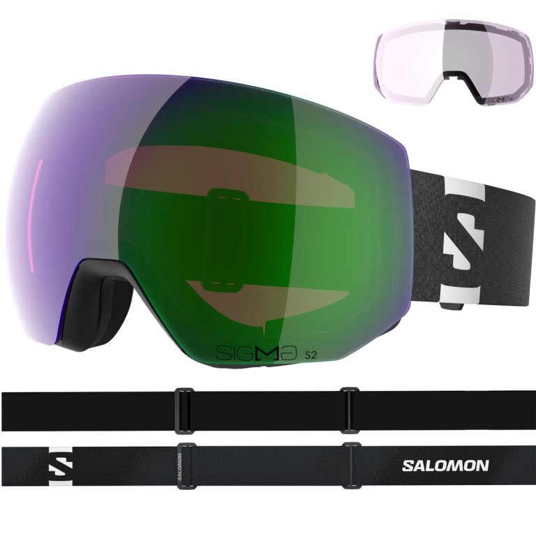Гірськолижні окуляри Salomon Radium Pro Sigma - чорні