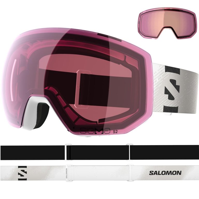Гірськолижні окуляри Salomon Radium Pro Sigma - білі
