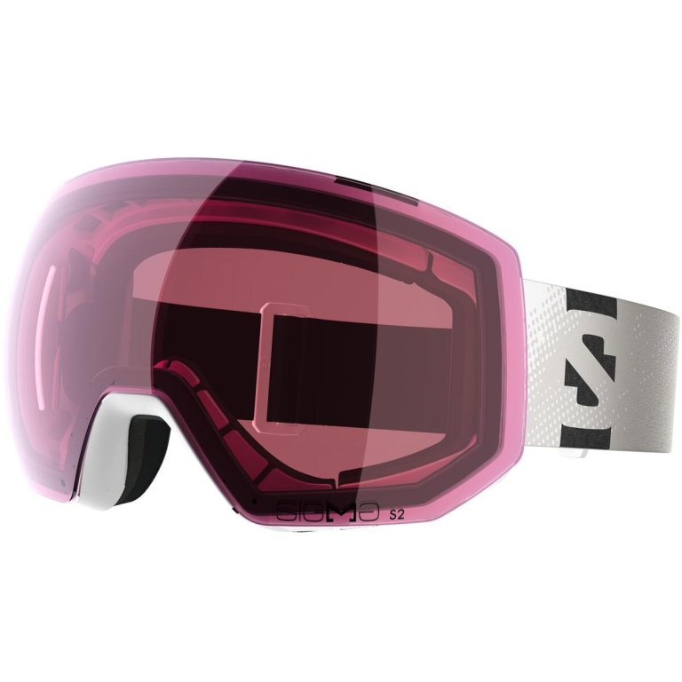 Гірськолижні окуляри Salomon Radium Pro Sigma - білі