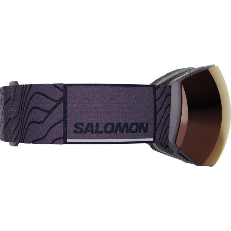 Лижні окуляри Salomon Radium Prime Sigma - фіолетові
